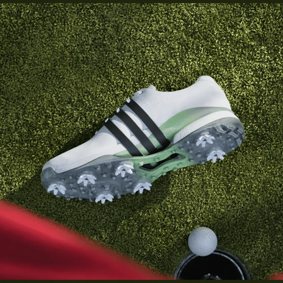 Adidas Tour360 24 Mens Golf Shoes - Enhanced Comfort in White, Stylish and Performance-Driven