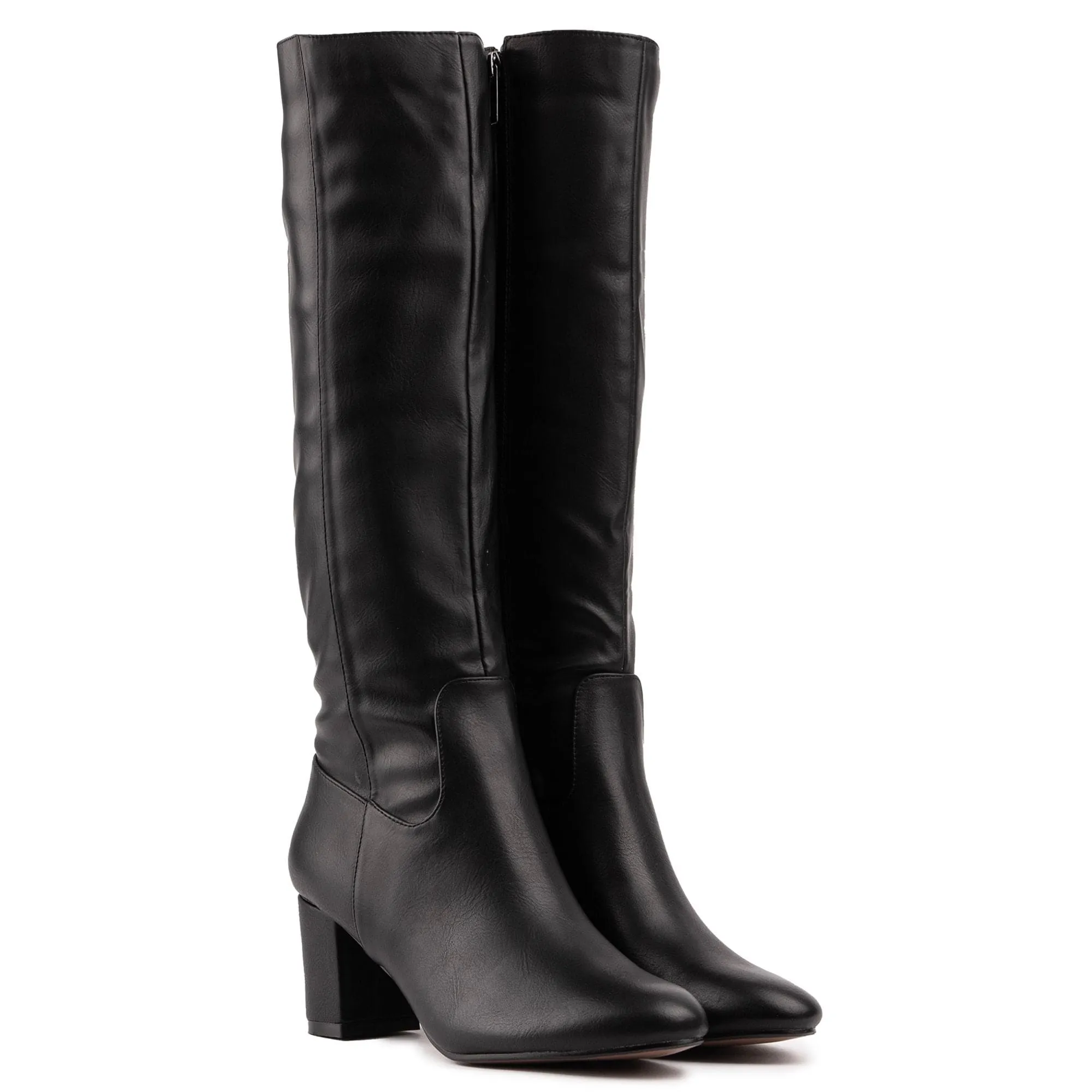 Avocado Women's Vegan Leather Knee High Boots | Black