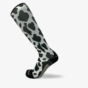 Cow Print Compression Socks (Knee-High)