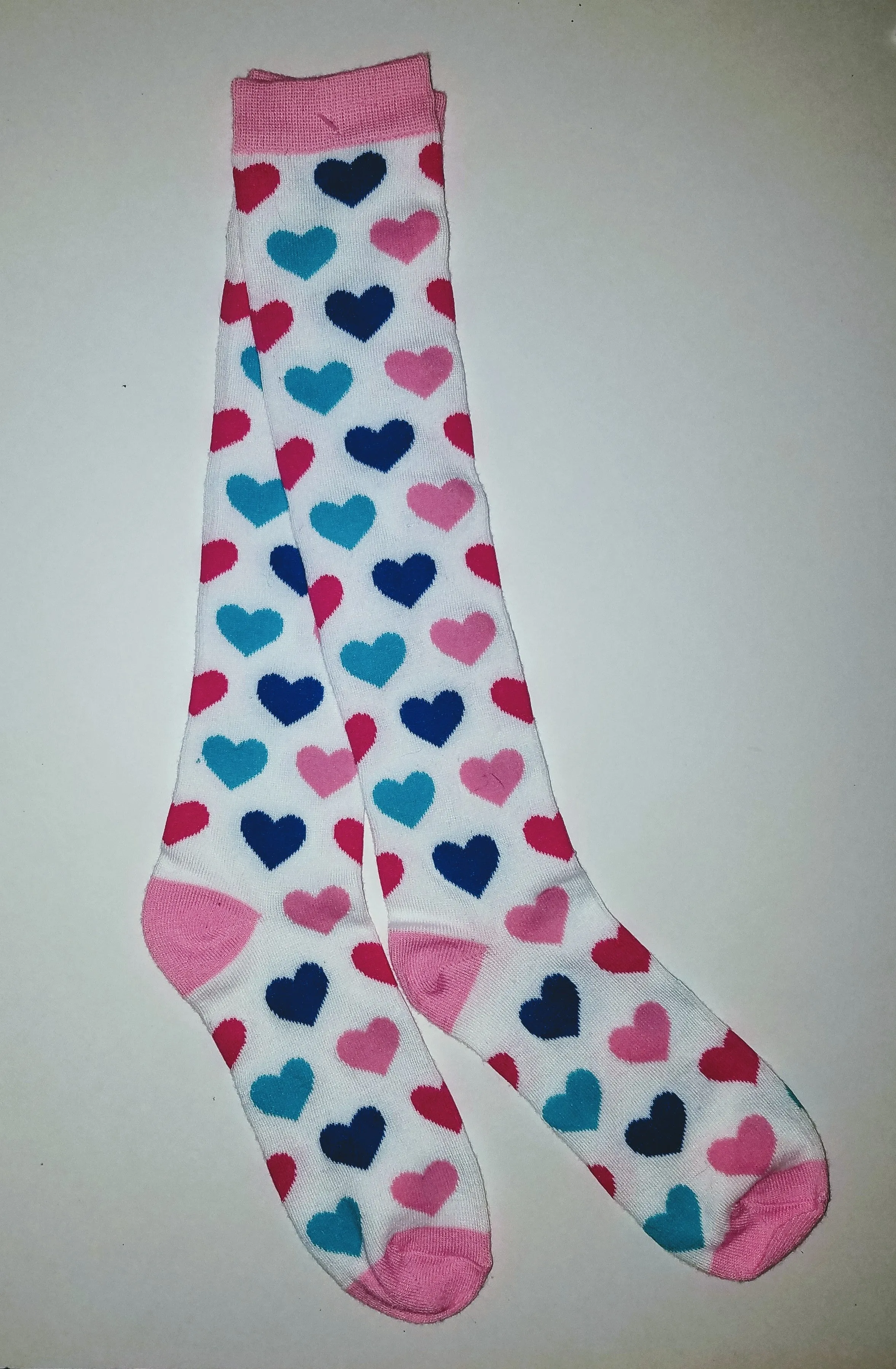 Heart Knee High Socks