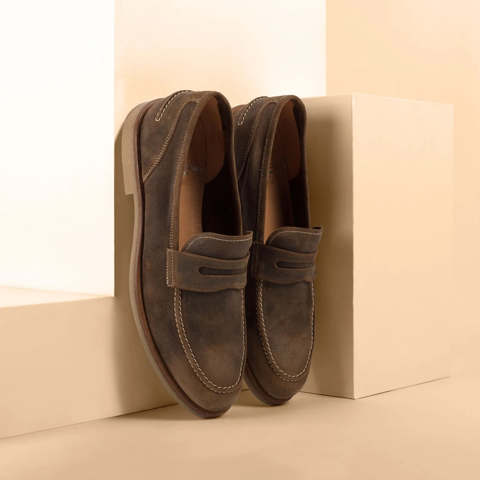 HOMER 89006<br>Antique brown loafer