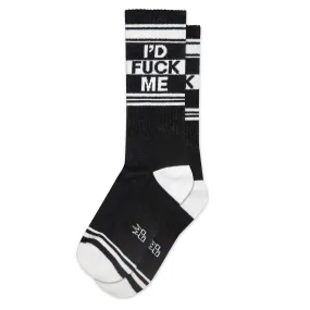 I'd F Me Gym Socks