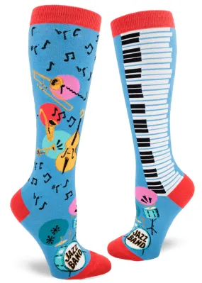 Jazz Band Knee Socks