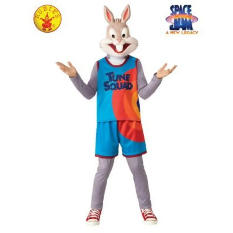 Kids Bugs Bunny Space Jam 2 Costume - Size 6-8