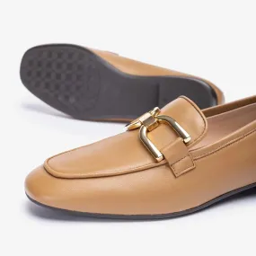 Loafers Baxter, Camel