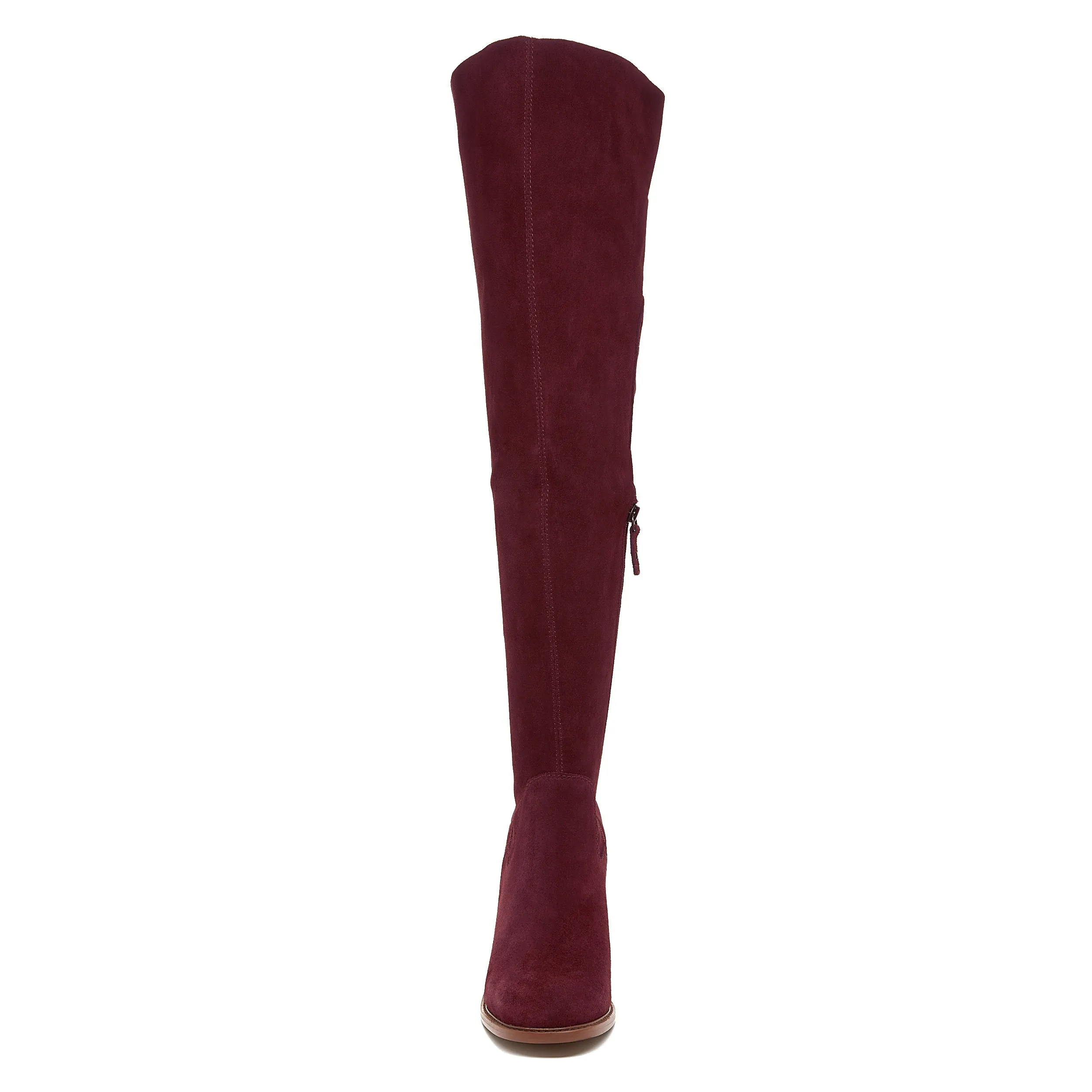 Logan Garnet Over The Knee Boots