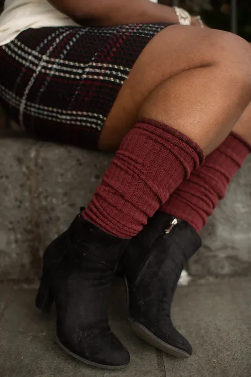 Longer Thicker Slouch Socks