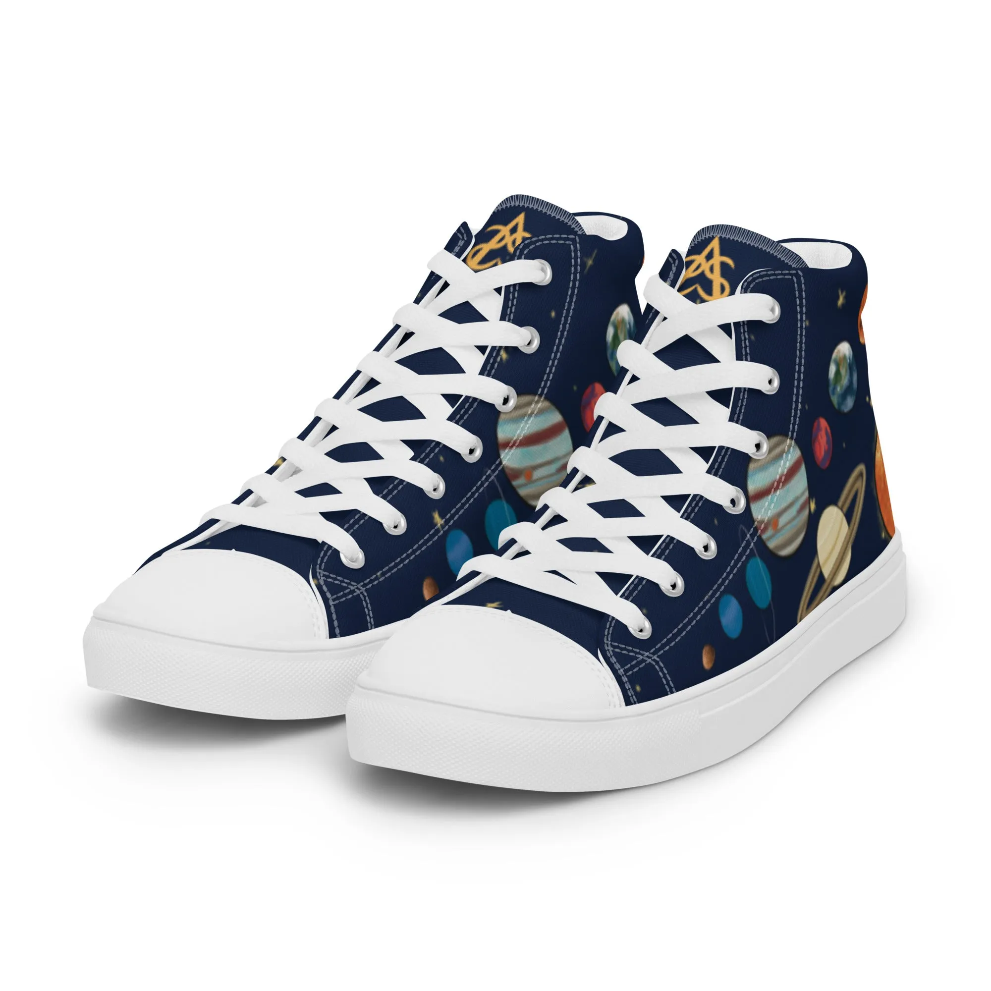 Our Space High Top Canvas Shoes (Fem Sizing)