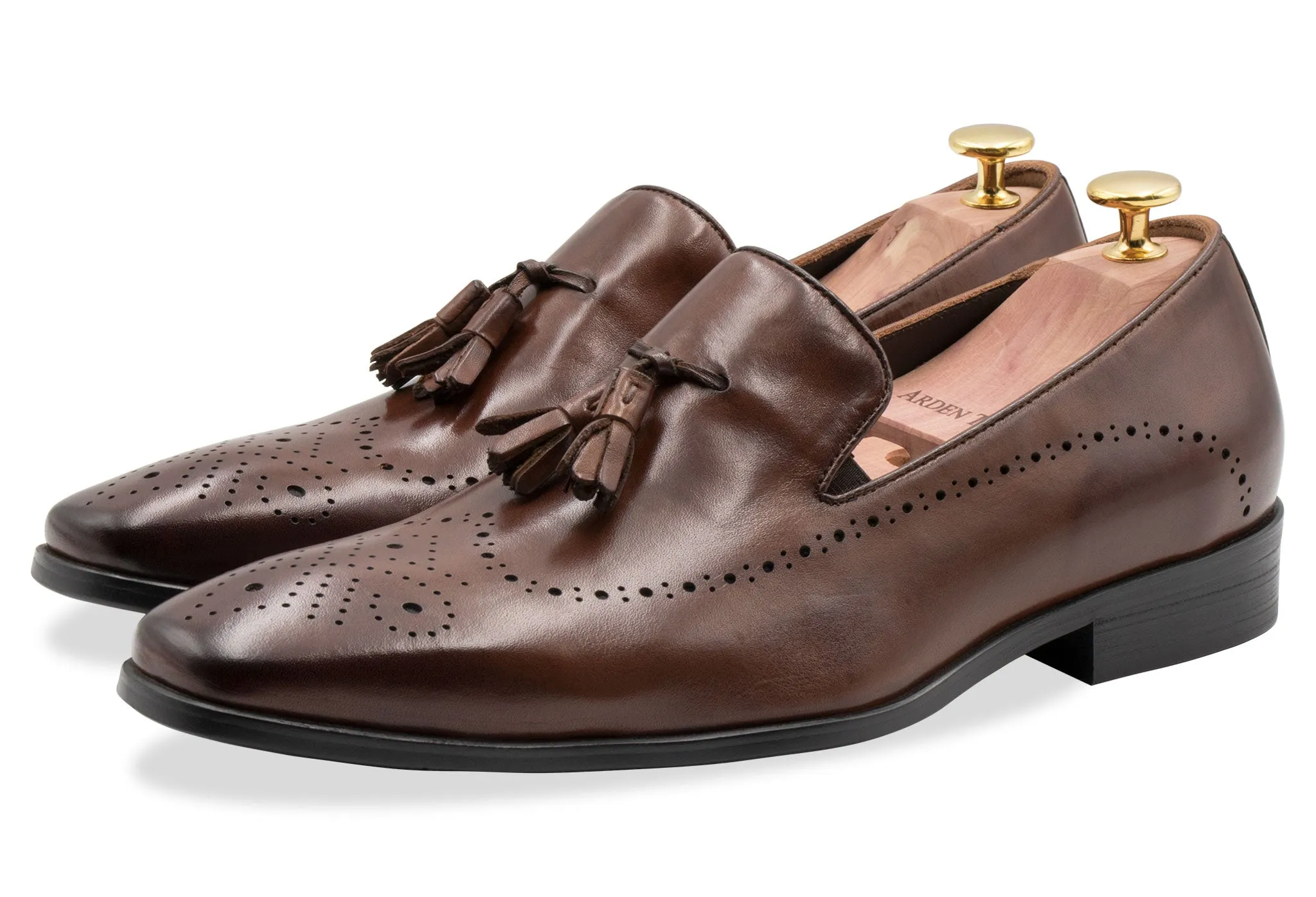 Pergamino Pecan Tassel Loafer