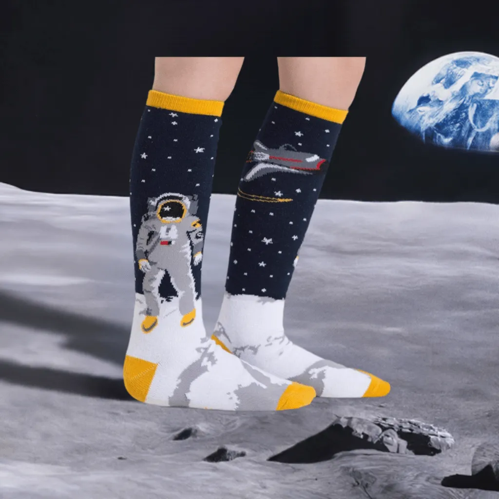 "One Small Step " Youth Knee High Sock