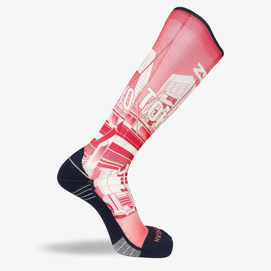 Tokyo Street Compression Socks (Knee-High)