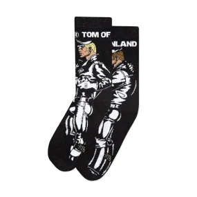 Tom of Finland Leather Duo Socks