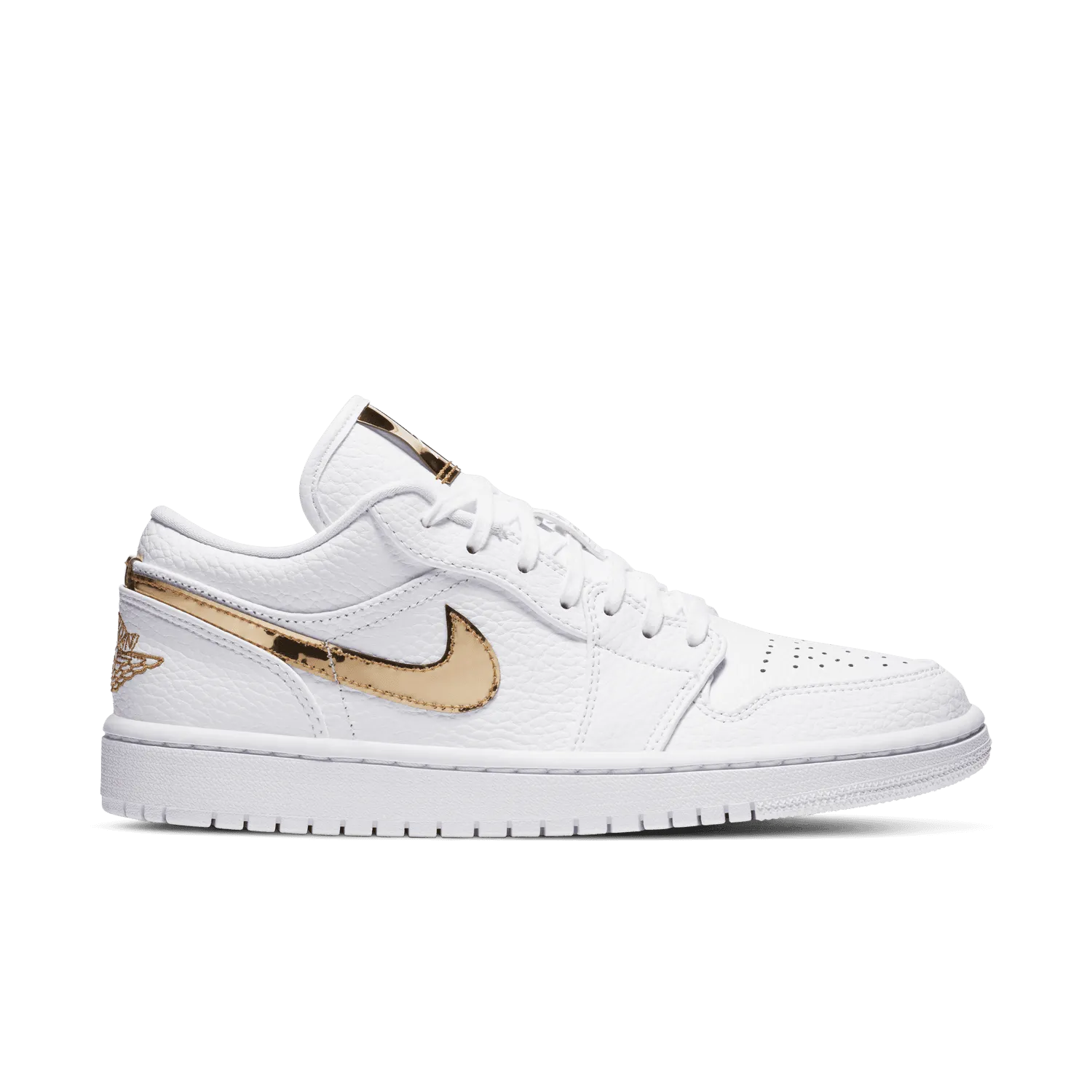 Women's Air Jordan 1 Low SE 'White & Gold'