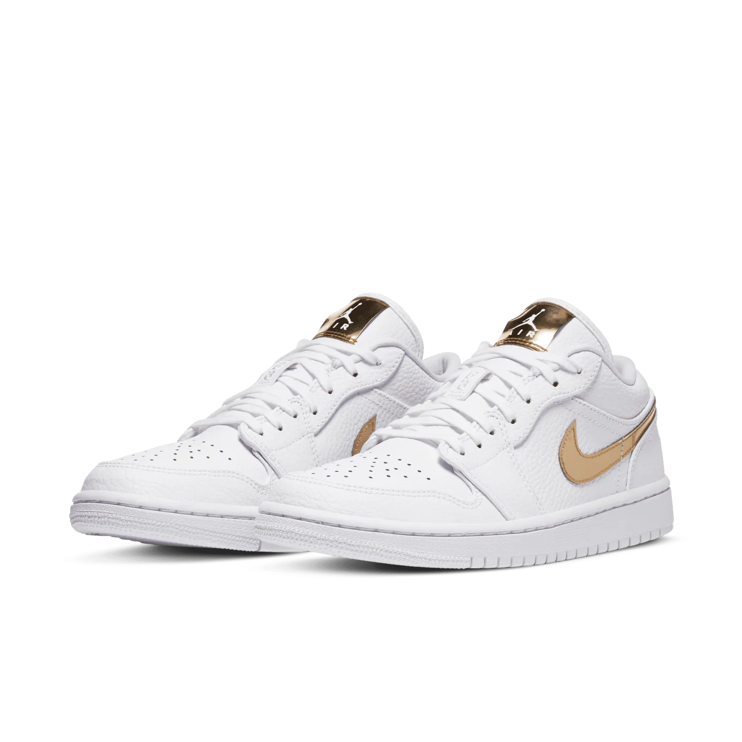 Women's Air Jordan 1 Low SE 'White & Gold'